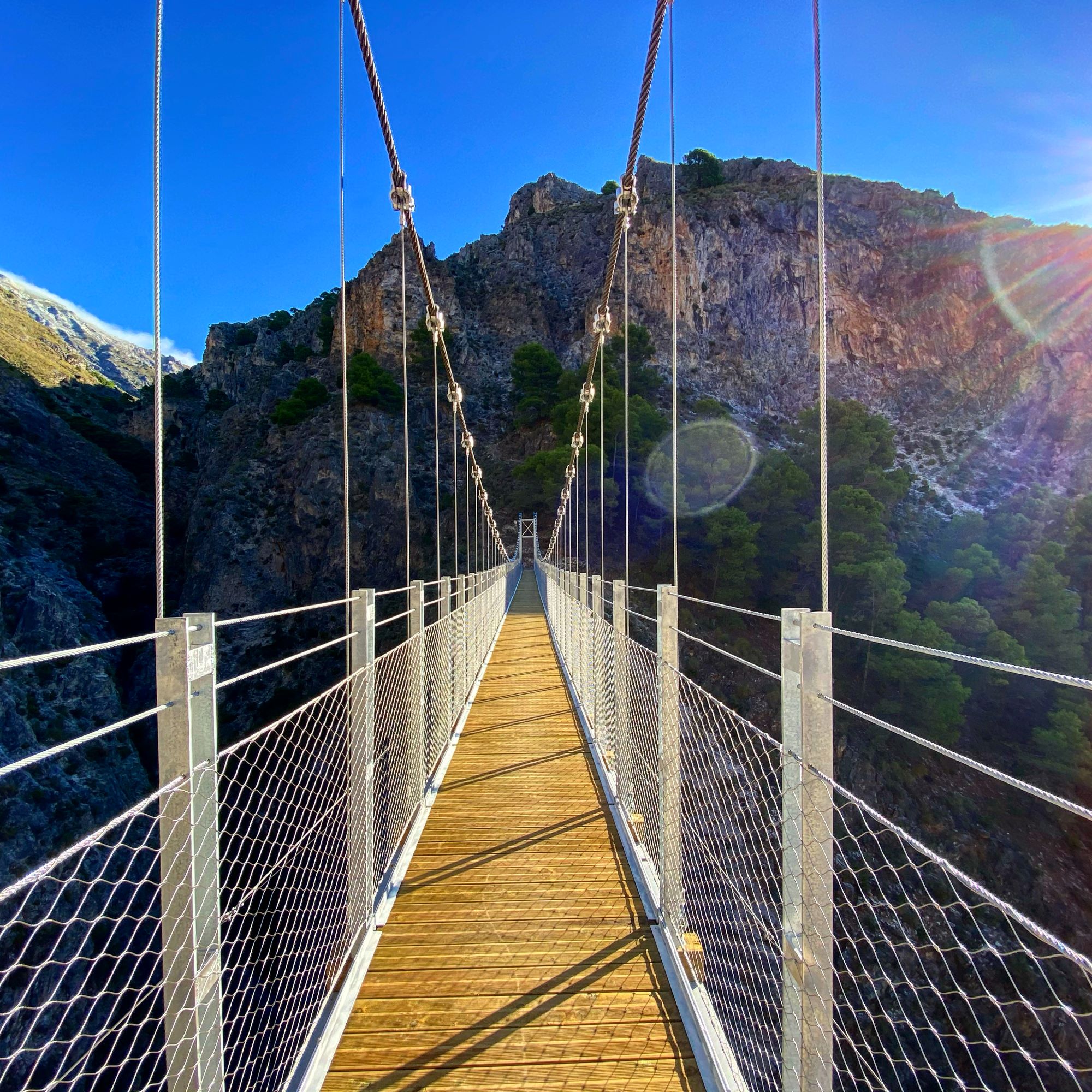 Hängebrücke El Saltillo