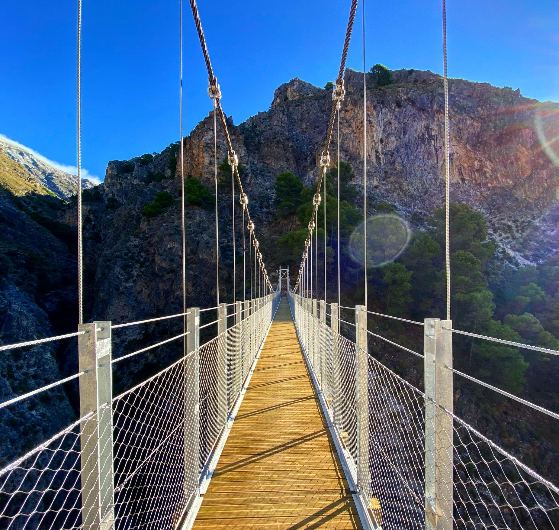 Hängebrücke El Saltillo Hängebrücke El Saltillo