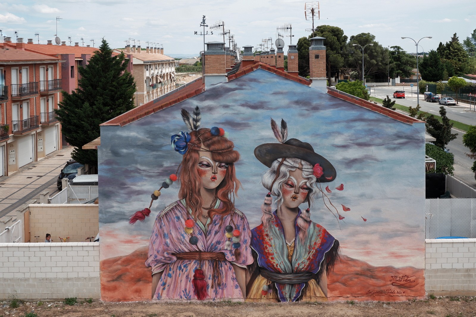 Street Art in Tudela von Miss Van