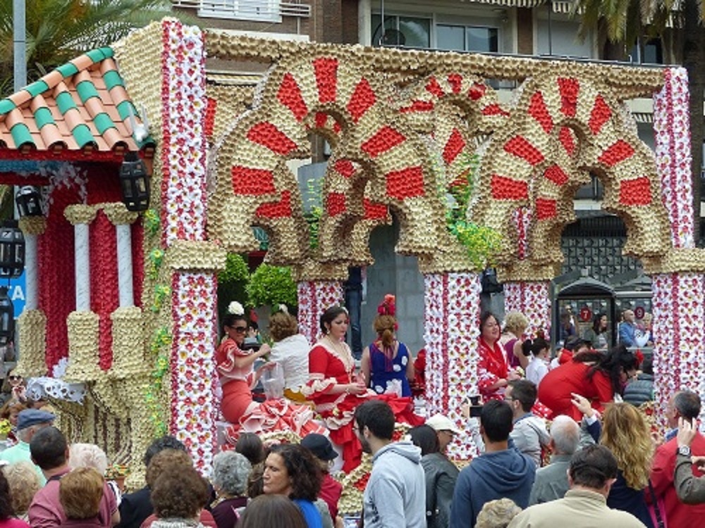 Blumenschlacht in Córdoba