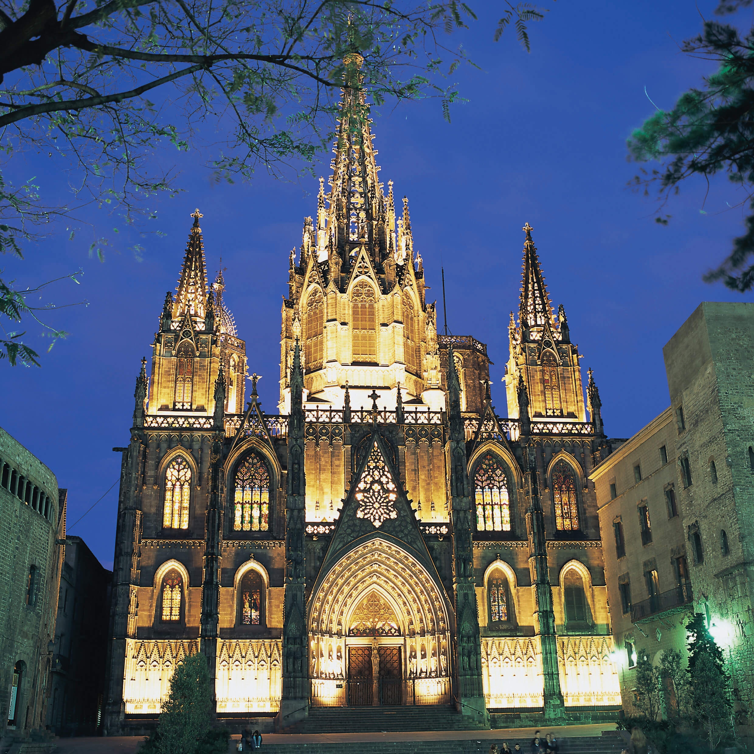 Barcelona Kathedrale Santa Cruz y Santa Eulalia