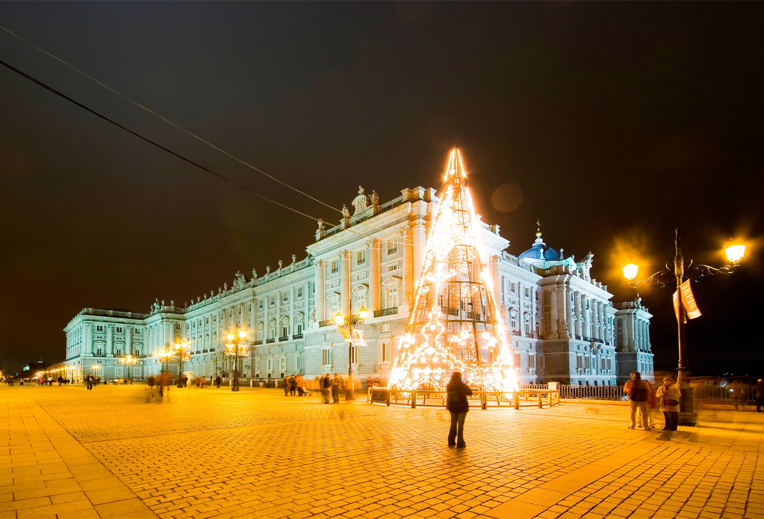 Madrid in der Weihnachtszeit - Palacio Real