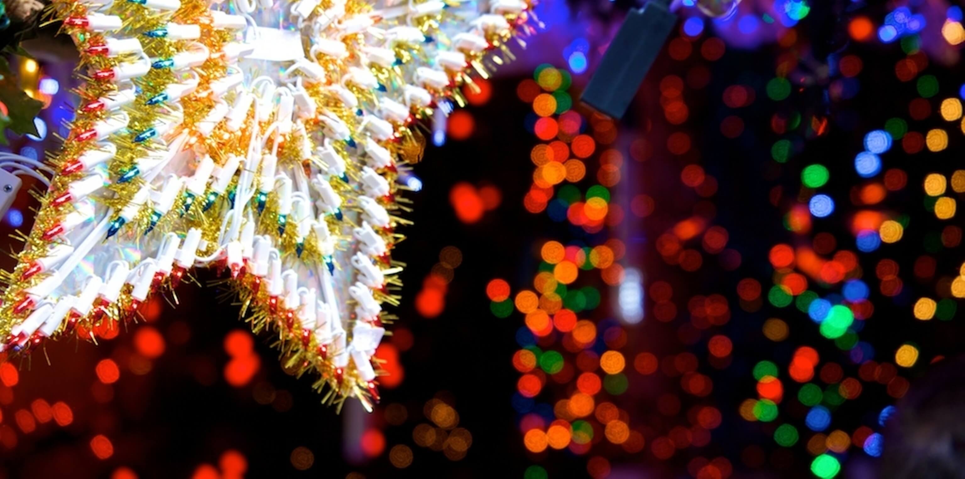 Weihnachtsbeleuchtung in Madrid 