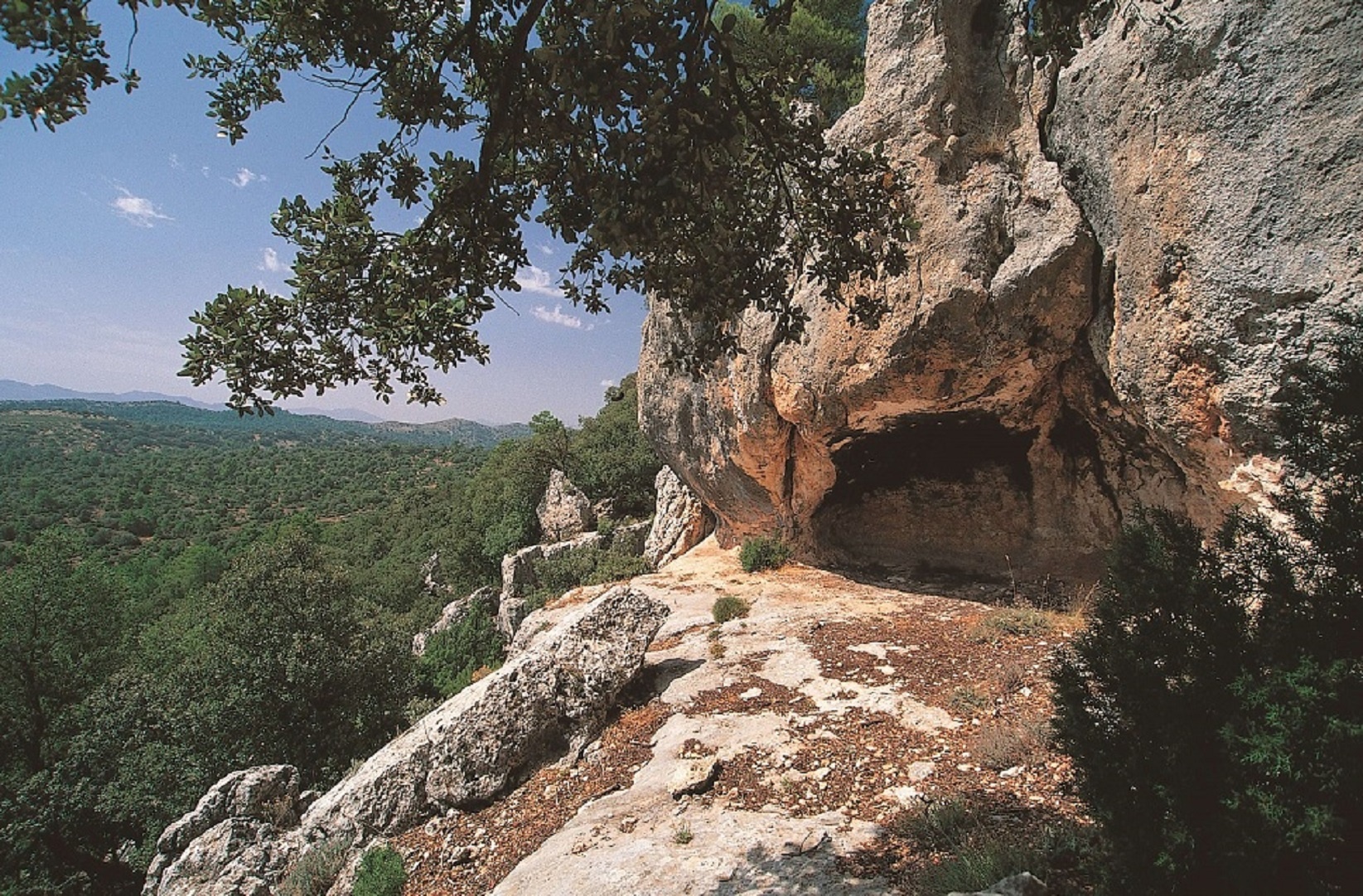 Die Felsenlandschaft bei Letur, Cerro de Barbatón