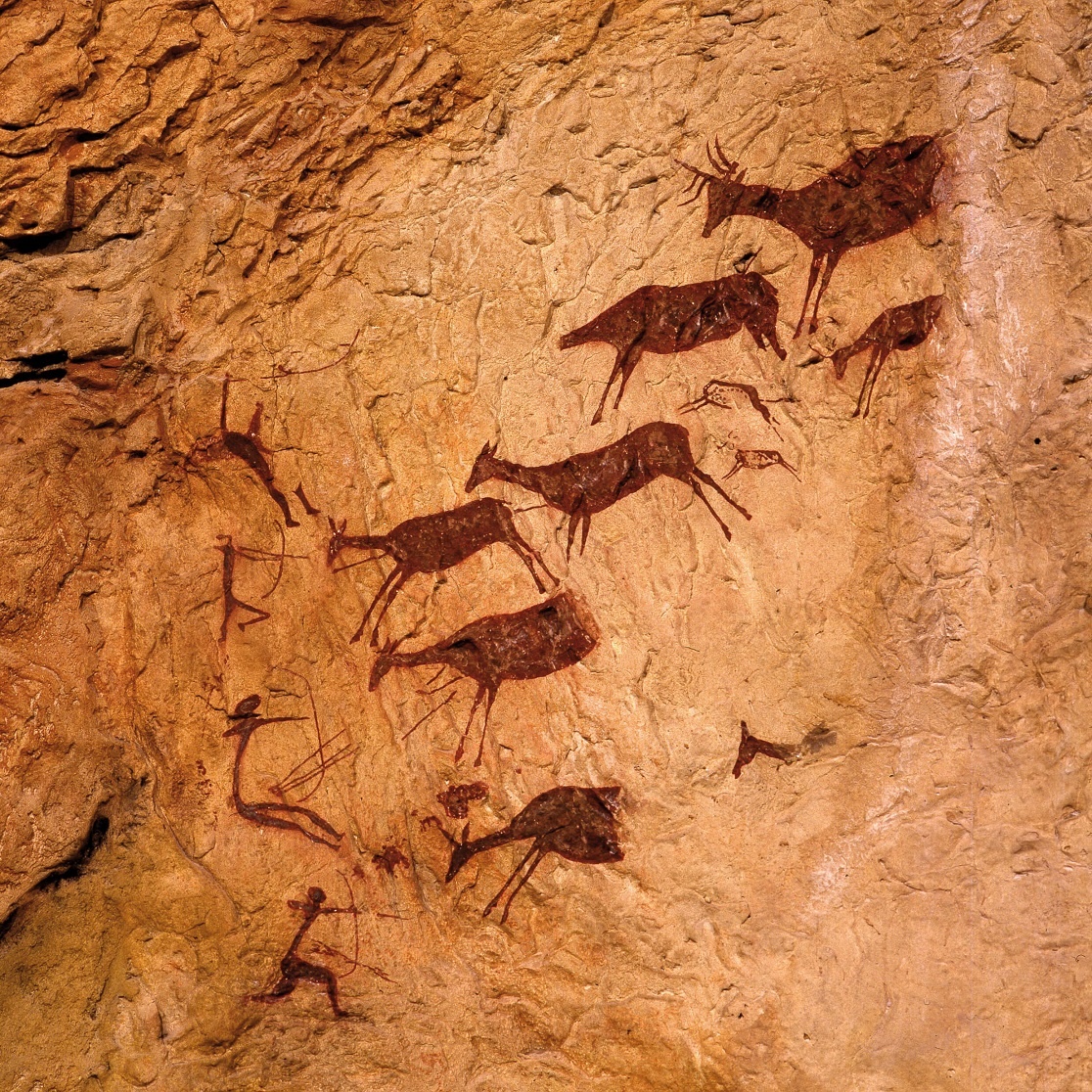 Die Höhle Cueva de los Caballos in Tirig, Alto Maestrazgo, Castellón
