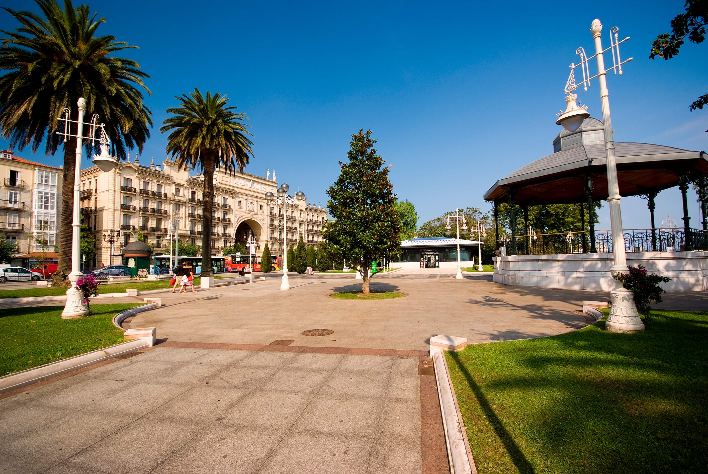 Der Paseo de Pereda in Santander