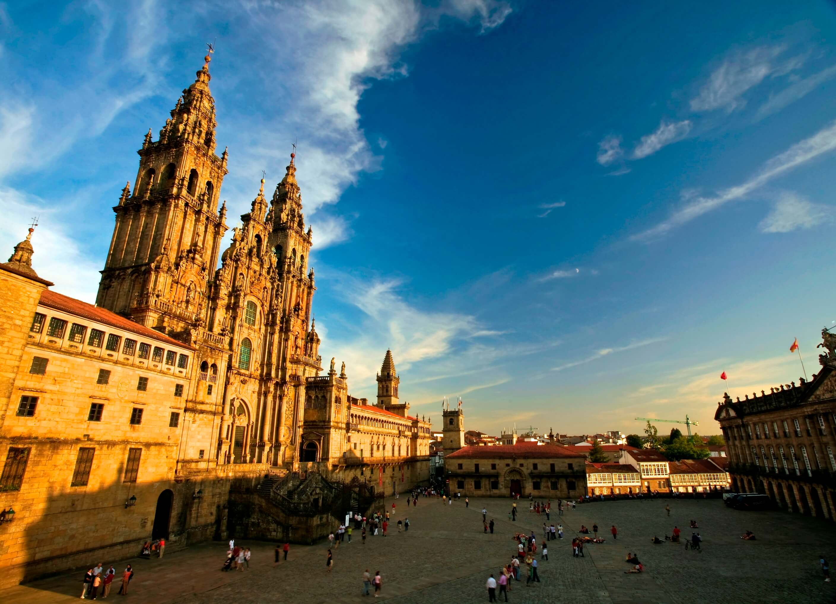 Santiago de Compostela-Plaza del Obradoiro