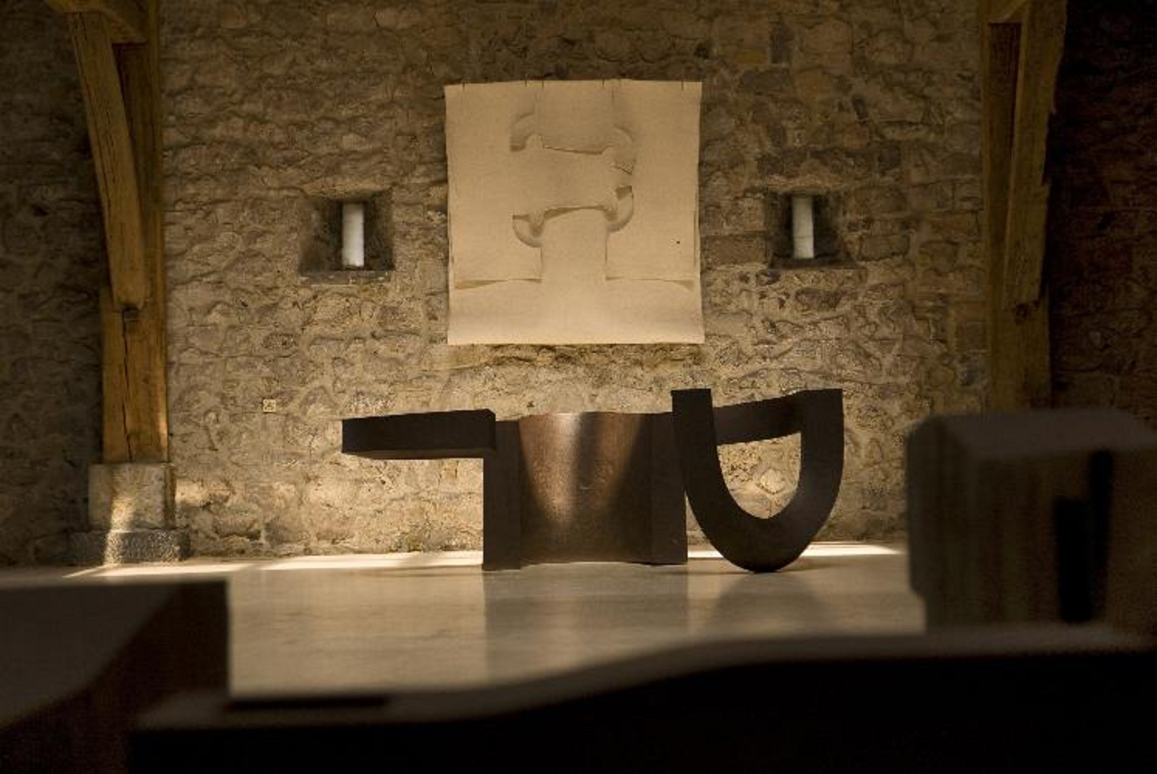 Innenraum Chillida Museum