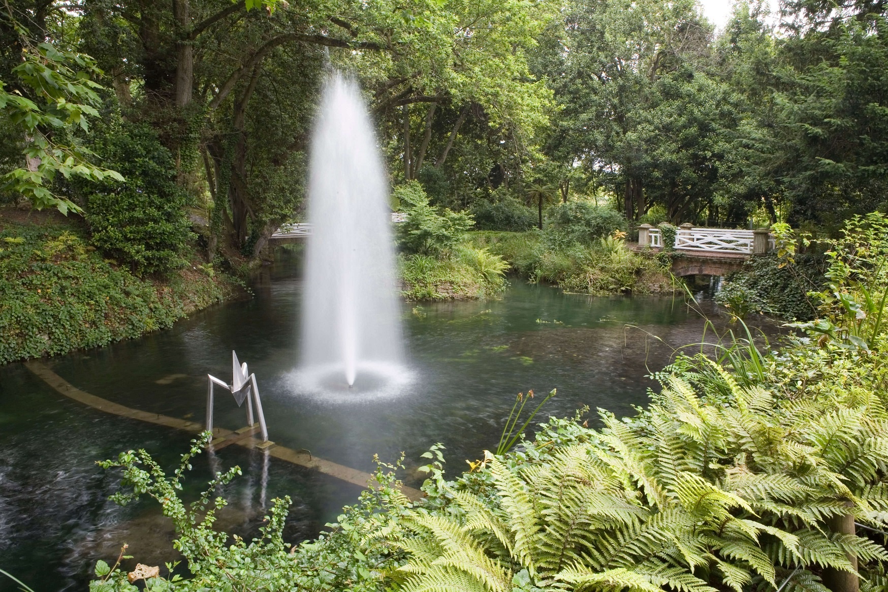 Der Botanische Garten in Gijón