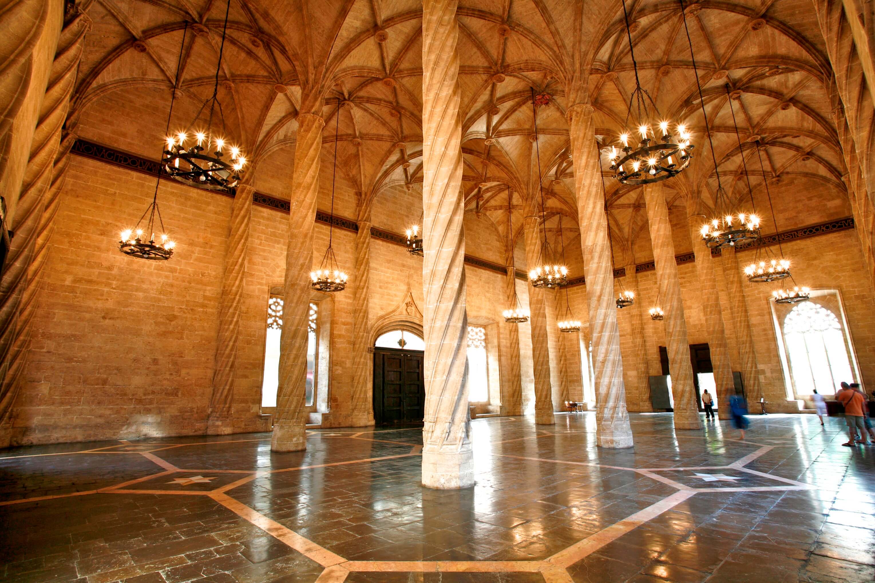 Valencia-Lonja de la Seda (Seidenbörse)