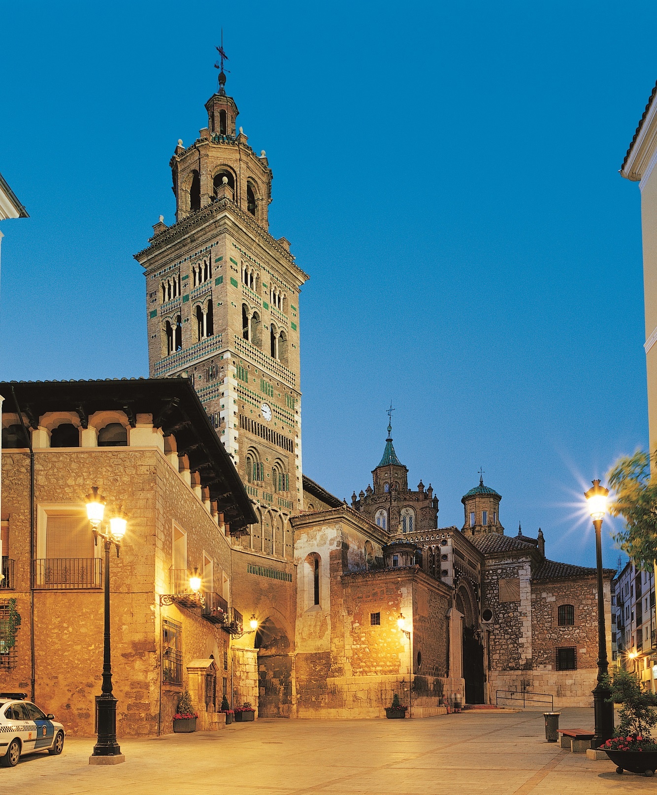 Der Kathedralenplatz in Teruel