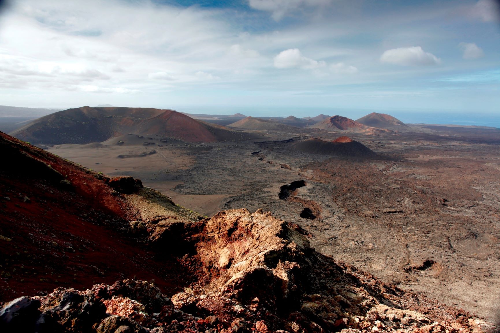 Der Timanfaya Nationalpark auf Lanzarote Der Timanfaya Nationalpark auf Lanzarote