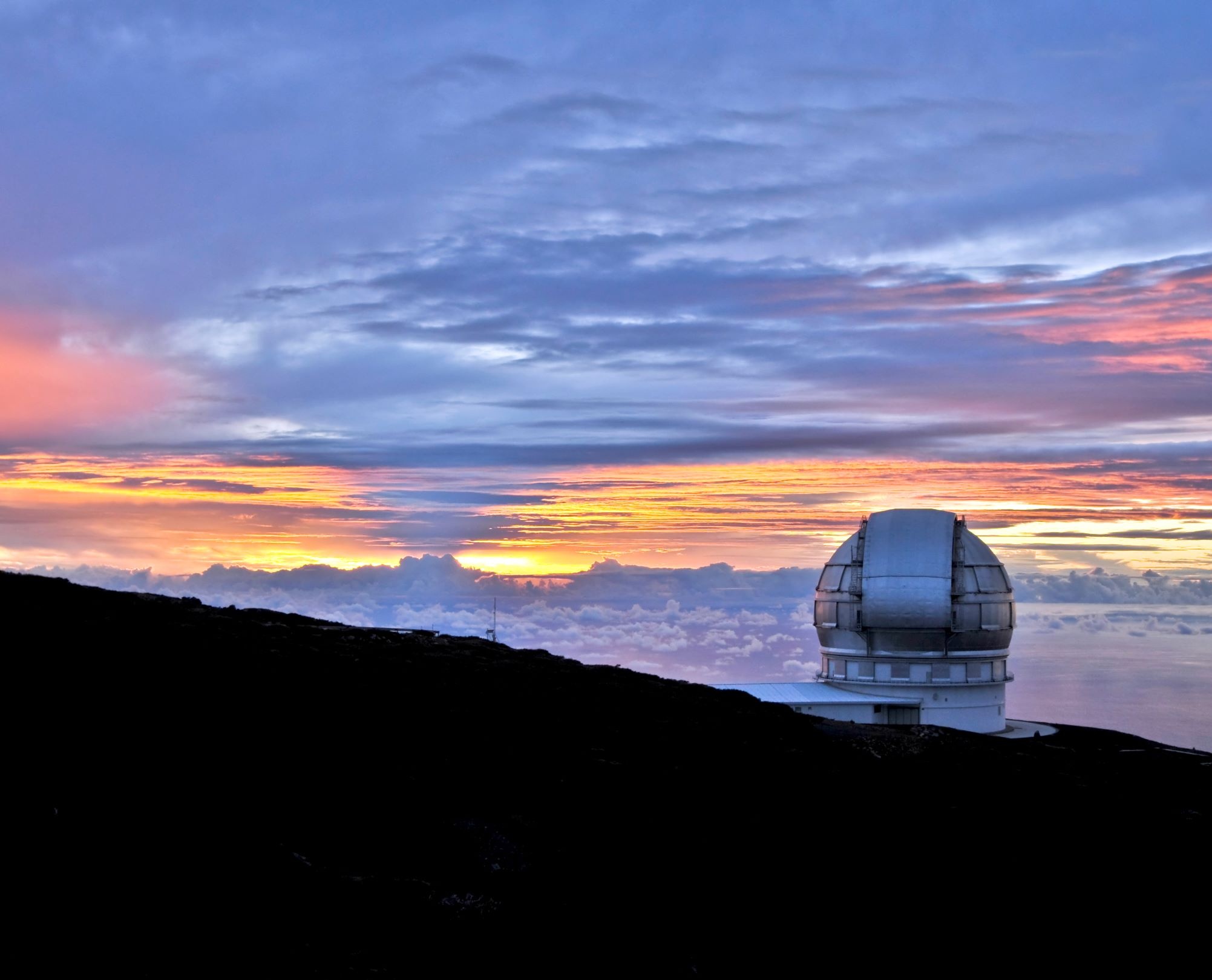 Observatorium auf dem Roque de los Muchachos, La Palma
