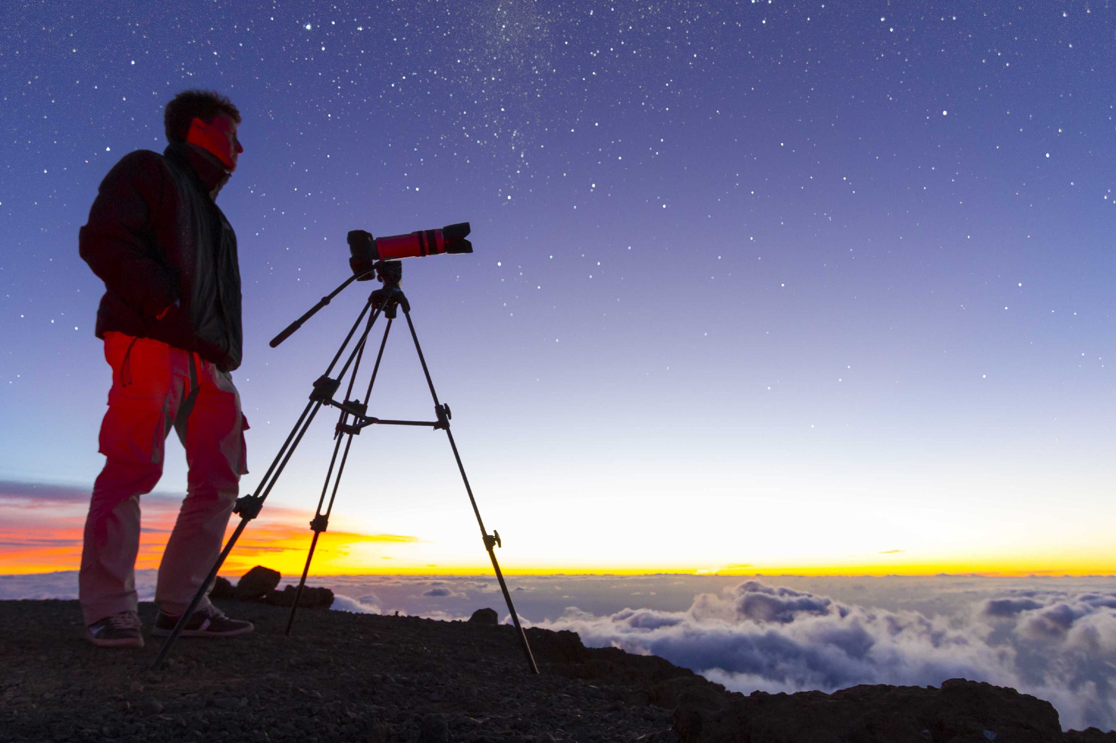 Sternenbeobachtung im Teide Nationalpark, Teneriffa