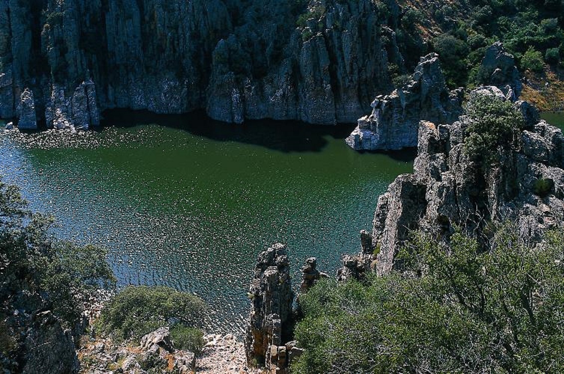 Torrejón el Rubio-Nationalpark Monfragüe- Fluss Tajo