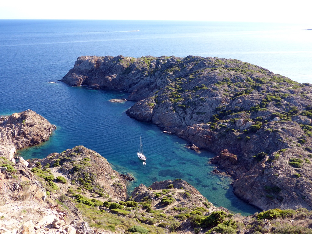 Am Cap de Creus, Costa Brava, Katalonien