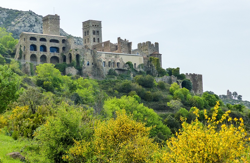 Das Kloster Sant Pere de Rodes, Katalonien