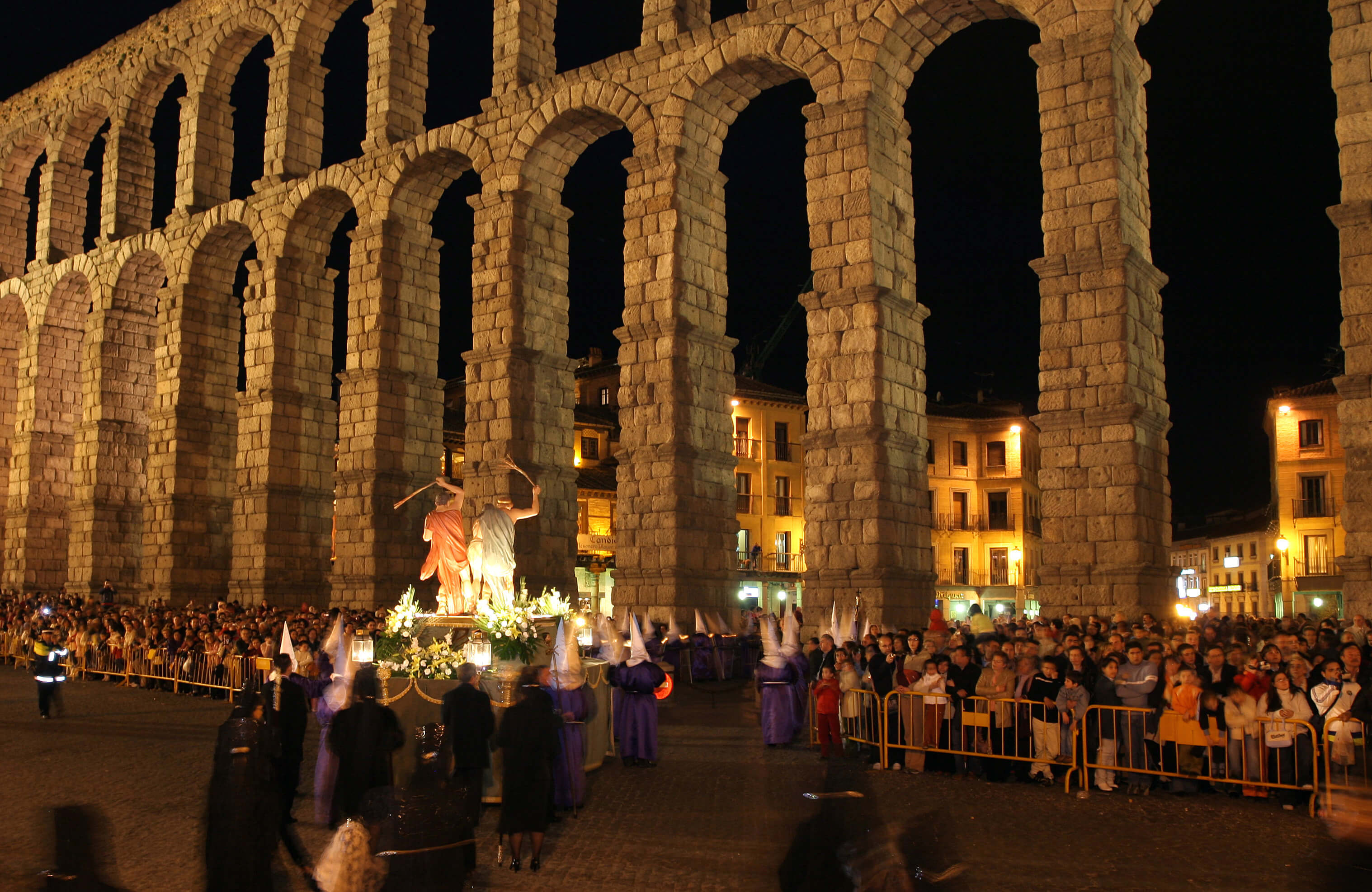 Segovia während der Karfreitagsprozession 