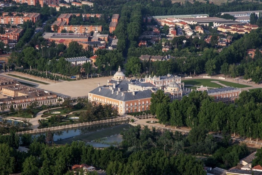 Gesamtansicht von Aranjuez