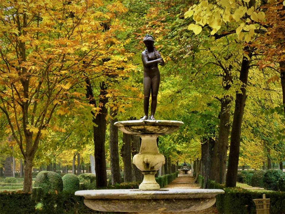 Der Venus Brunnen im Jardín de la Isla