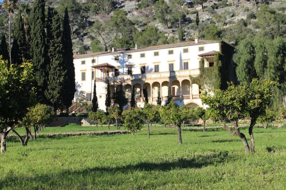 Die Finca Raixa mit ihrem Orangengarten