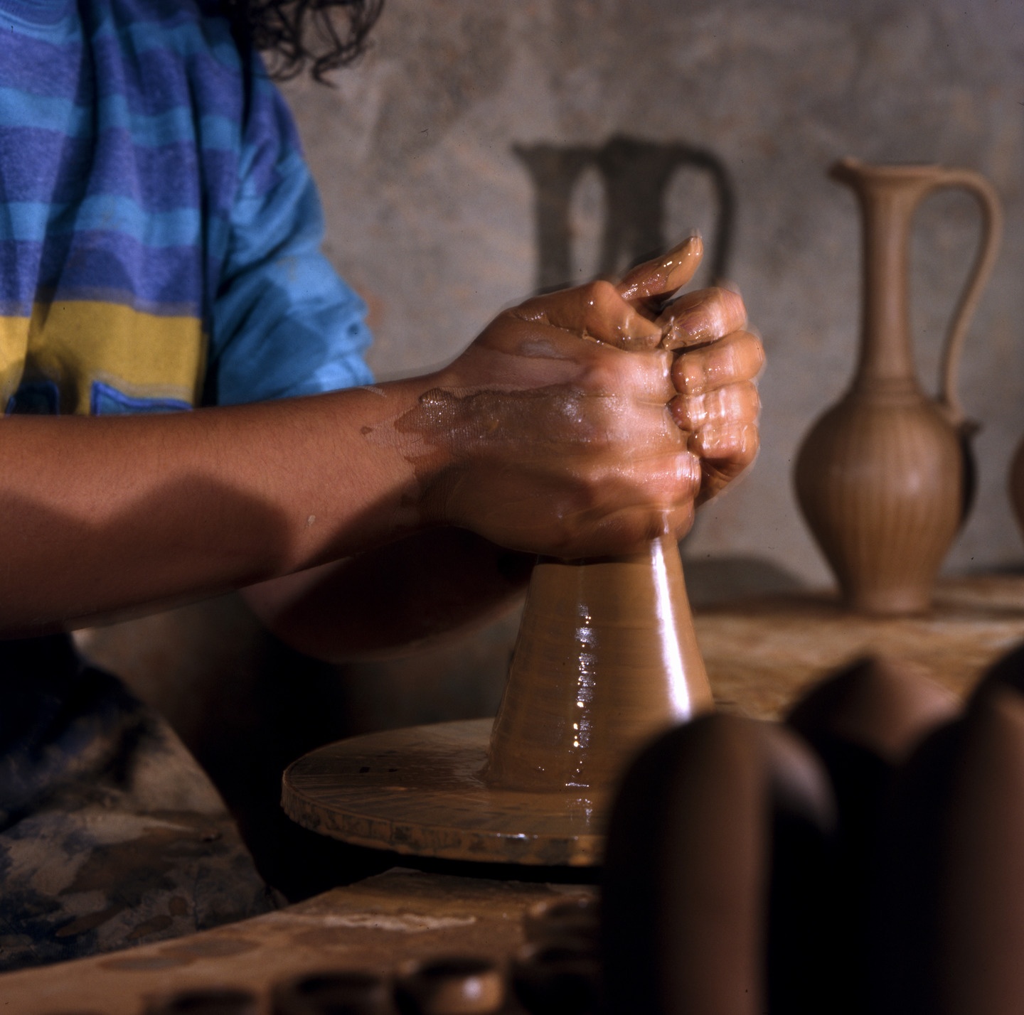 Die Herstellung der "Ceramica Negra" in Asturien