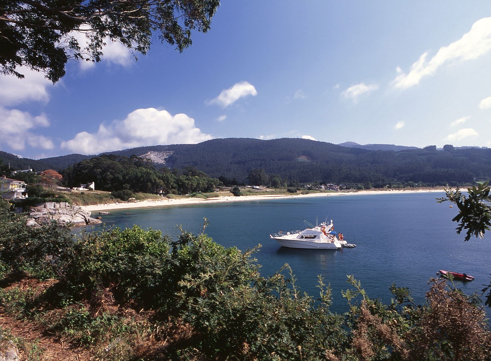 Auch der Area Strand von Viveiro wurde mit der Blauen Flagge ausgezeichnet