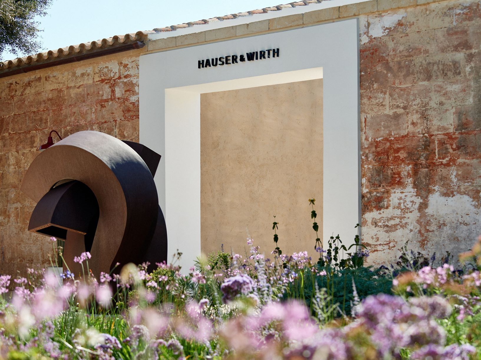 Elogio del vacío VI by Eduardo Chillida on Hauser & Wirth Menorca