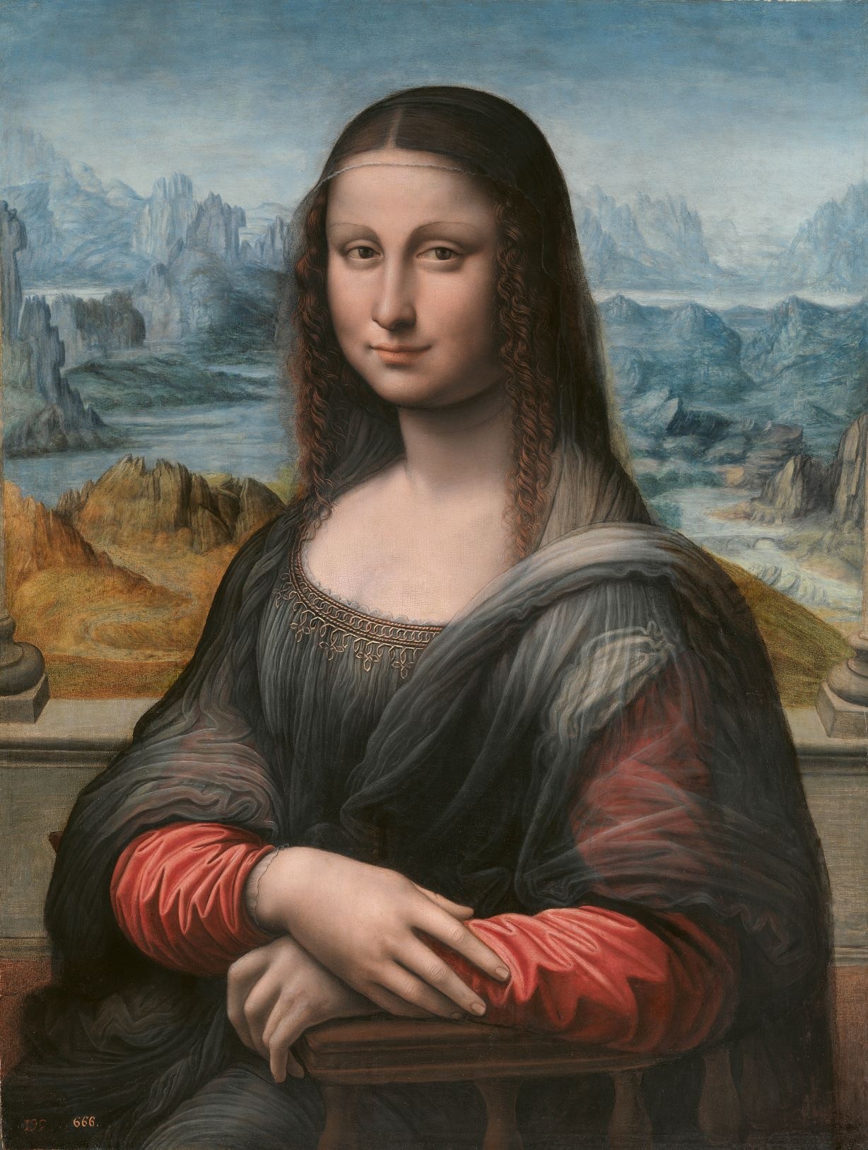 Mona Lina nach der Restaurierung