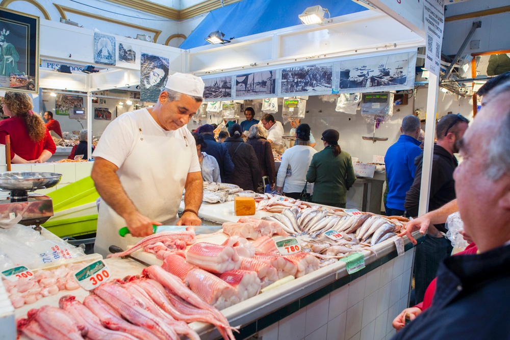 Im Mercado de Abastos, Sanlúcar de Barrameda