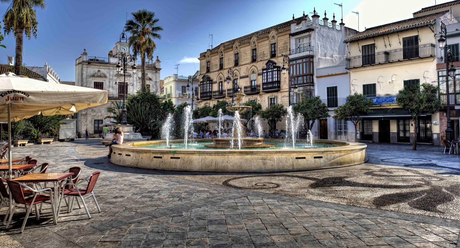 Die Plaza del Cabildo in Sanlúcar de Barrameda