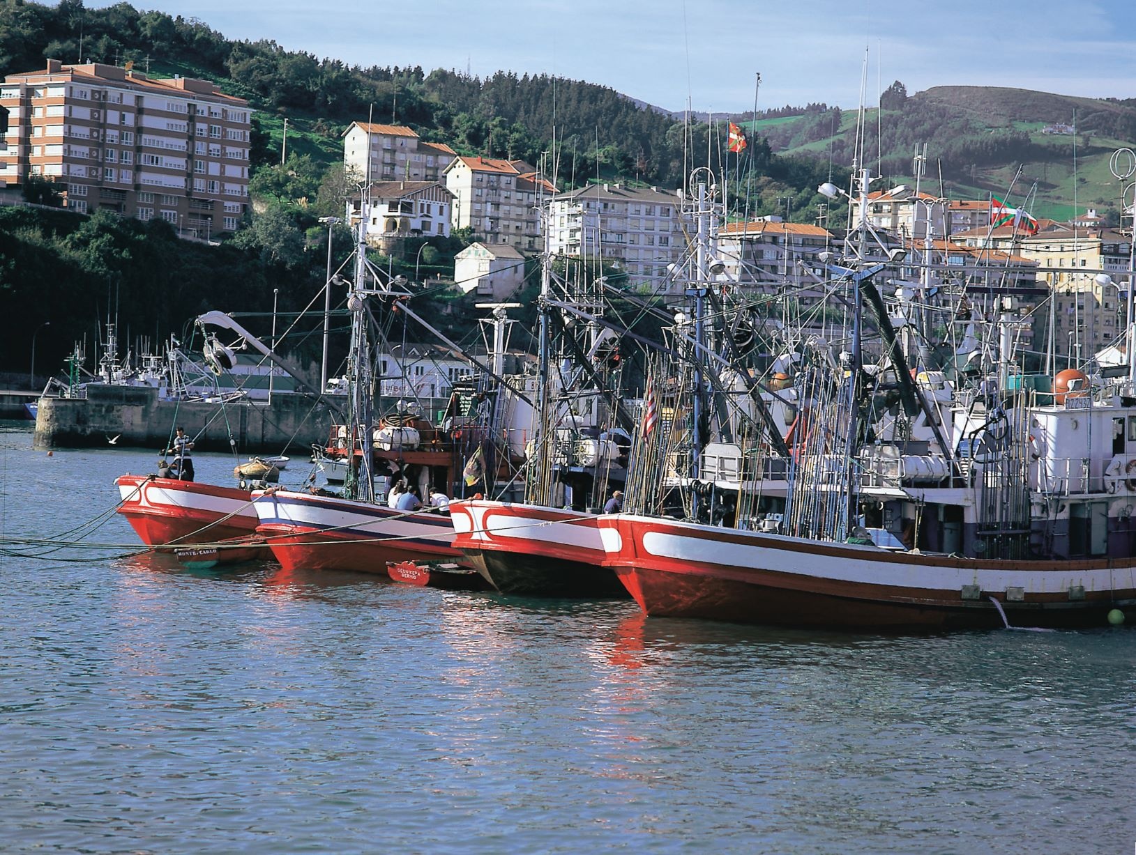 Das Küstenstädtchen Bermeo im Baskenland Das Küstenstädtchen Bermeo im Baskenland