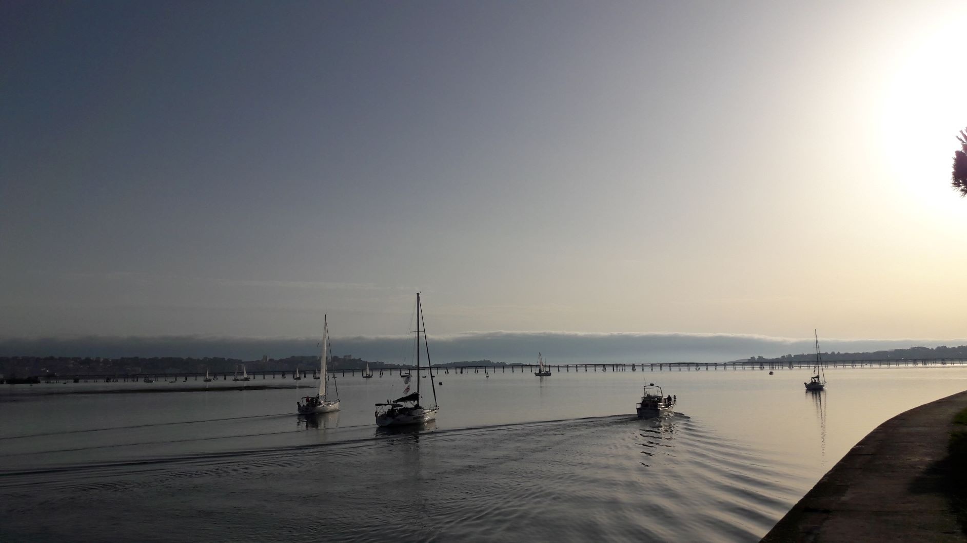 Nach Santiago de Compostela über das Meer Nach Santiago de Compostela über das Meer
