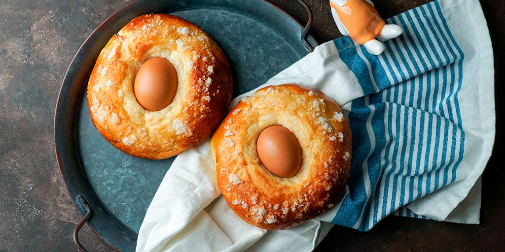 Monas de Pascua in ihrer einfachen Form