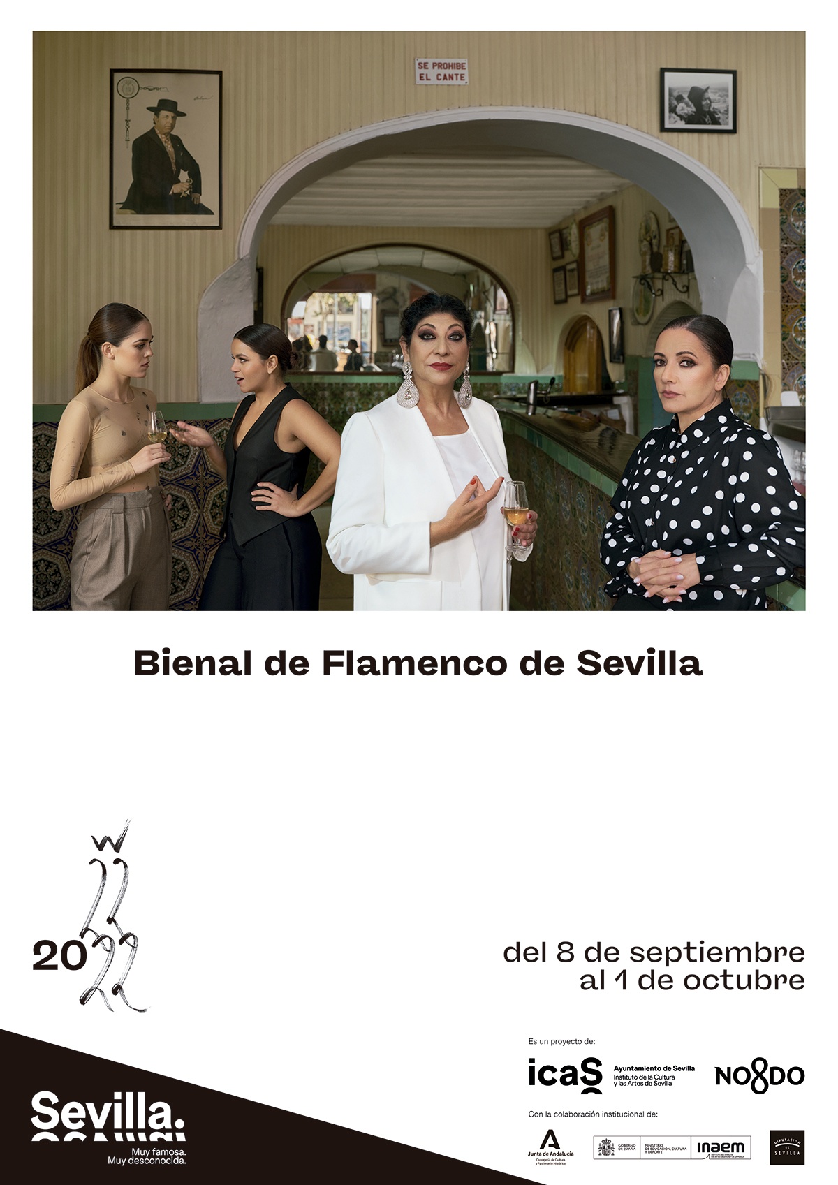 SEVILLA - Cartel Bienal Flamenco 2022