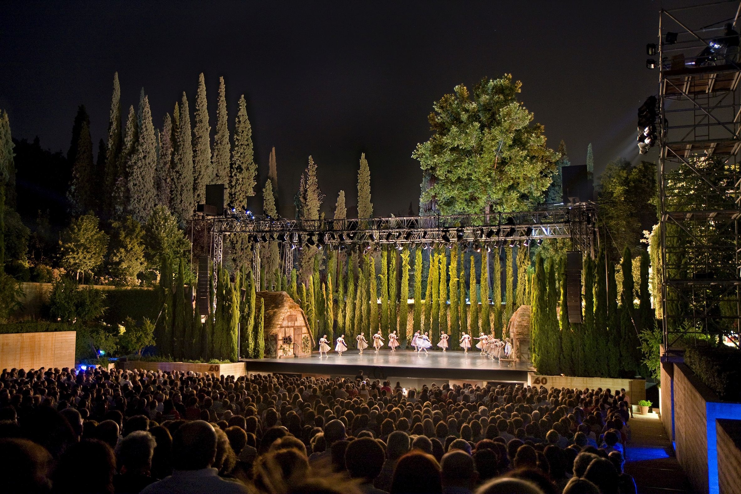 Granada  Festival - Stanislavsky Ballet in den Generalife Gärten