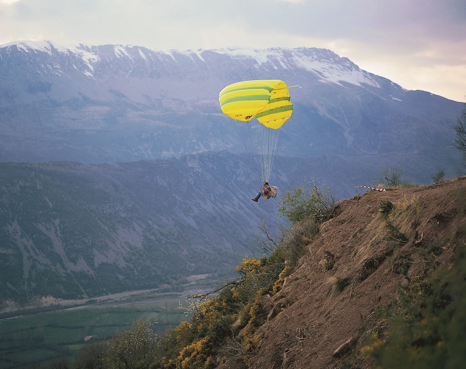 Gleitschirmfliegen in Castejón de Sos