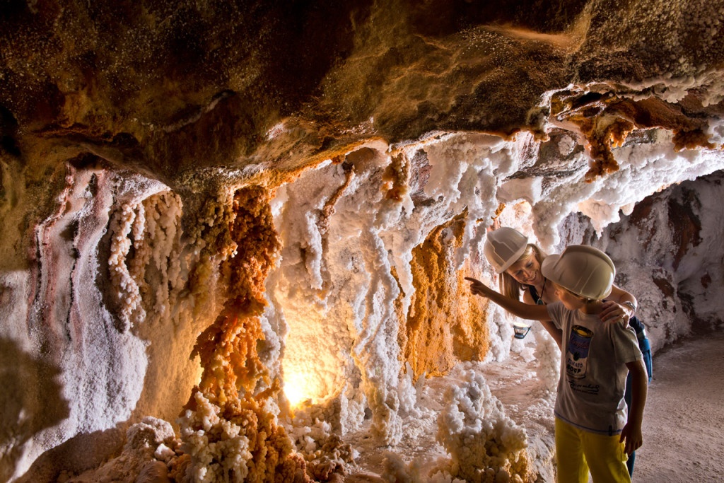 Im Inneren des Salzberges, Muntanya de Sal in Cardona