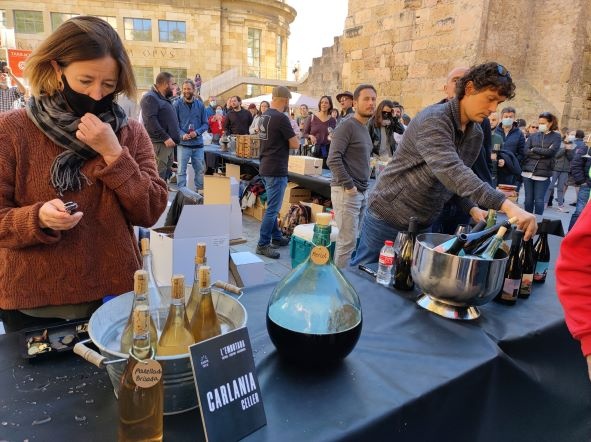 cellers bodegas embutada festa vi novell fiesta vino nuevo tarragona 