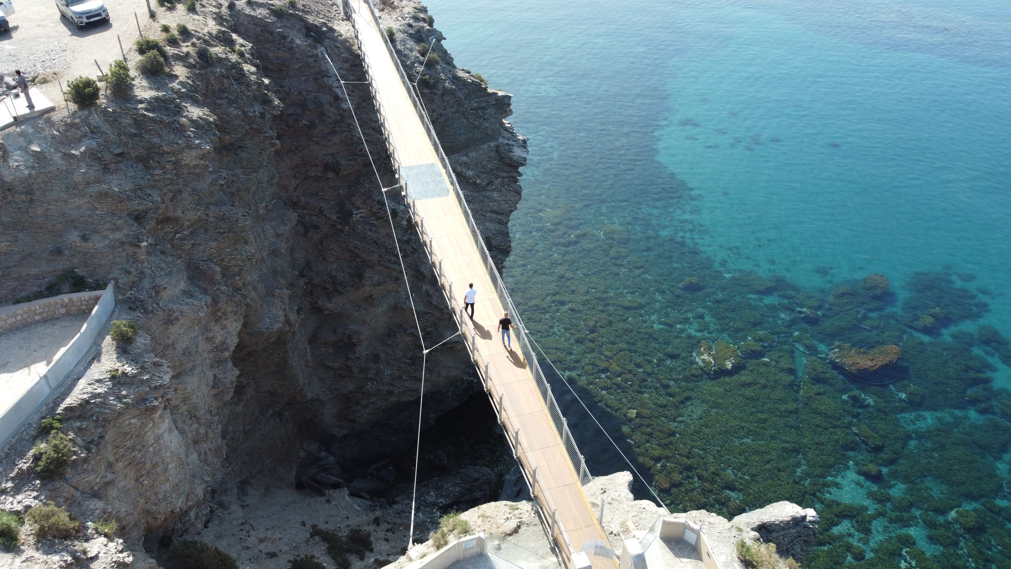 Pasarela colgante de Jolúcar