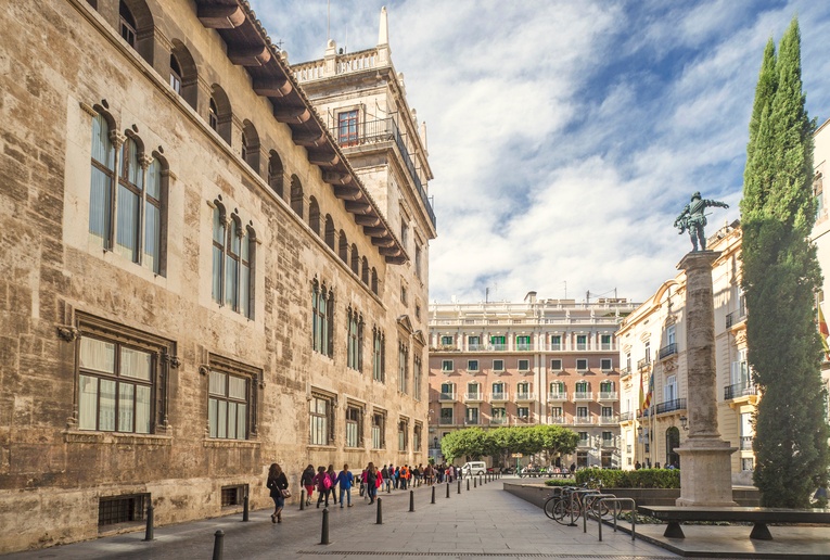 Valencia und das Palau de la Generalitat