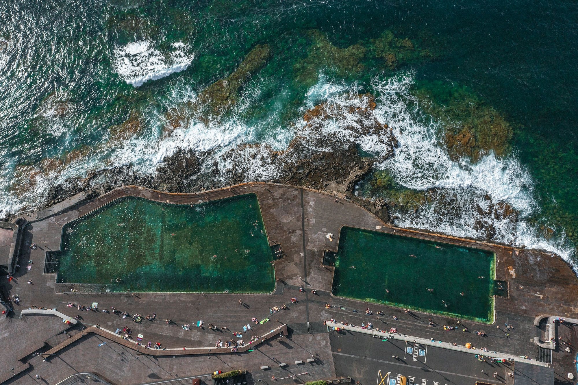 Die Naturbäder von Bajamar