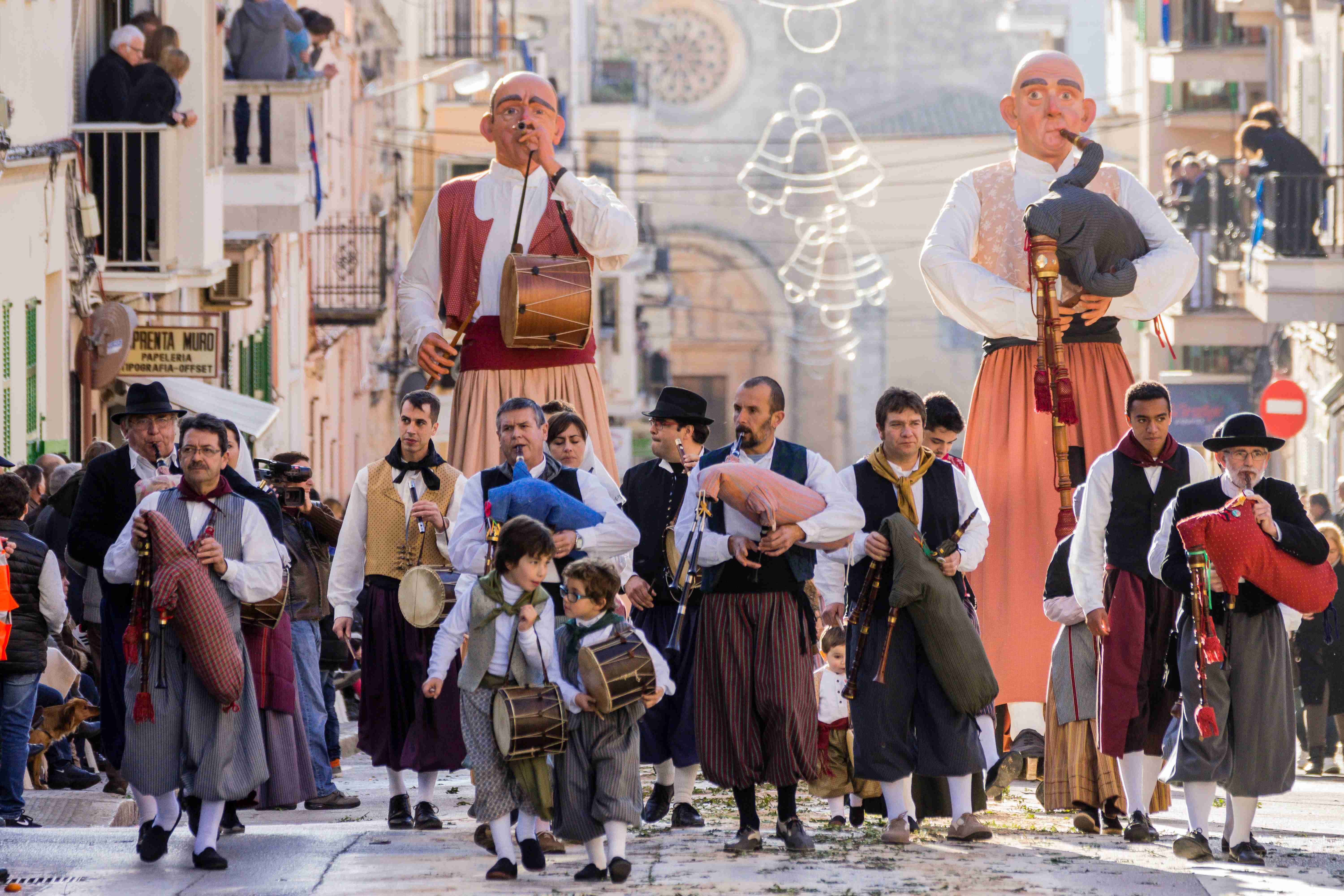 Umzüge gehören zum Fest von San Antoní auf Mallorca dazu