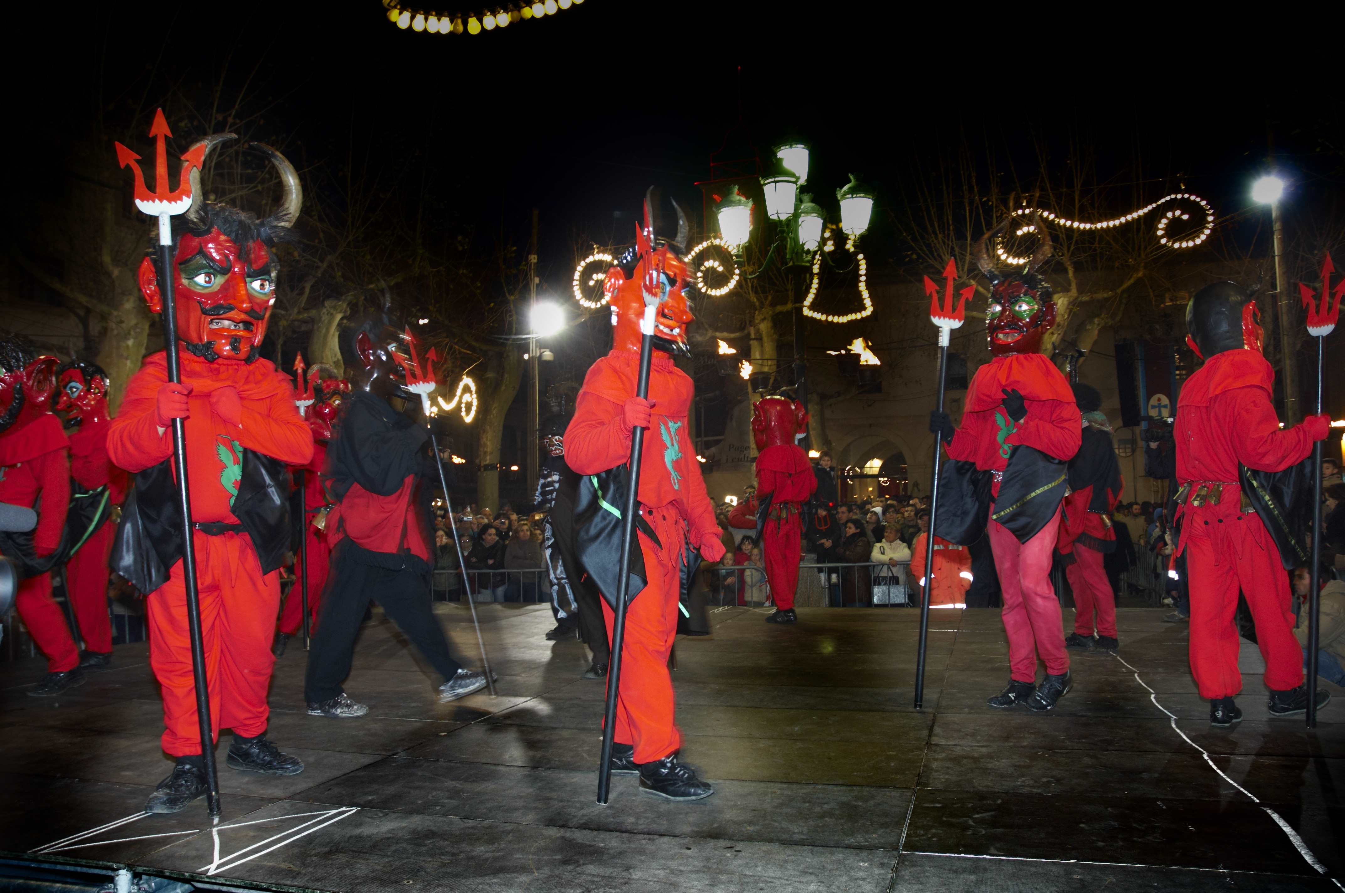 Die Feuerteufel von Sa Pobla auf Mallorca