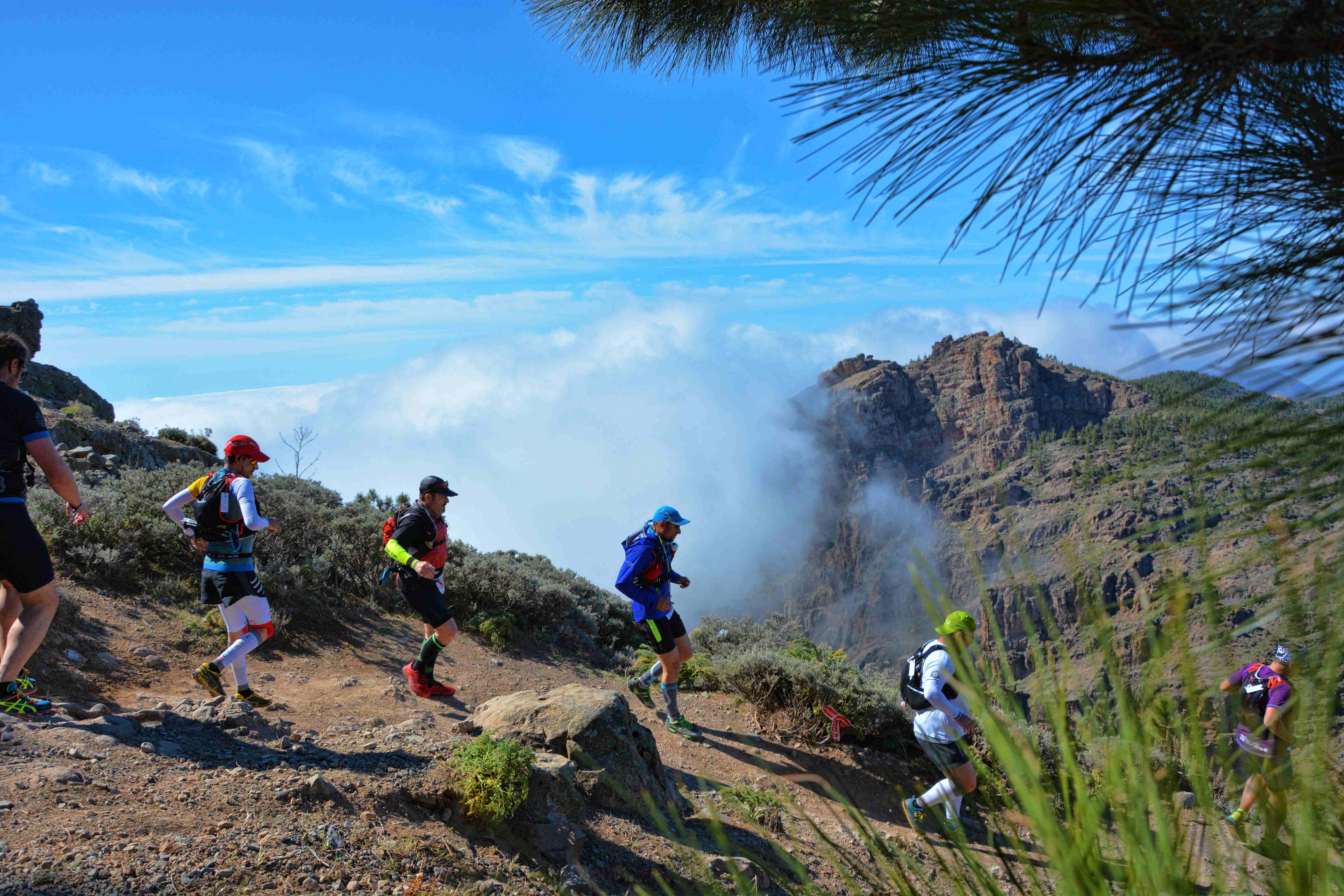 Teilnehmer der Transgrancanria 