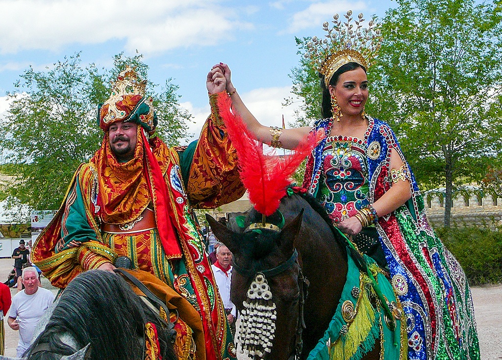 Der maurische Sultan nebst Gemahlin