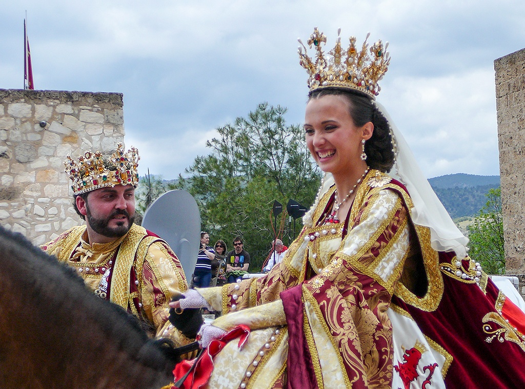 Das christliche Herrscherpaar im Bad der Menge