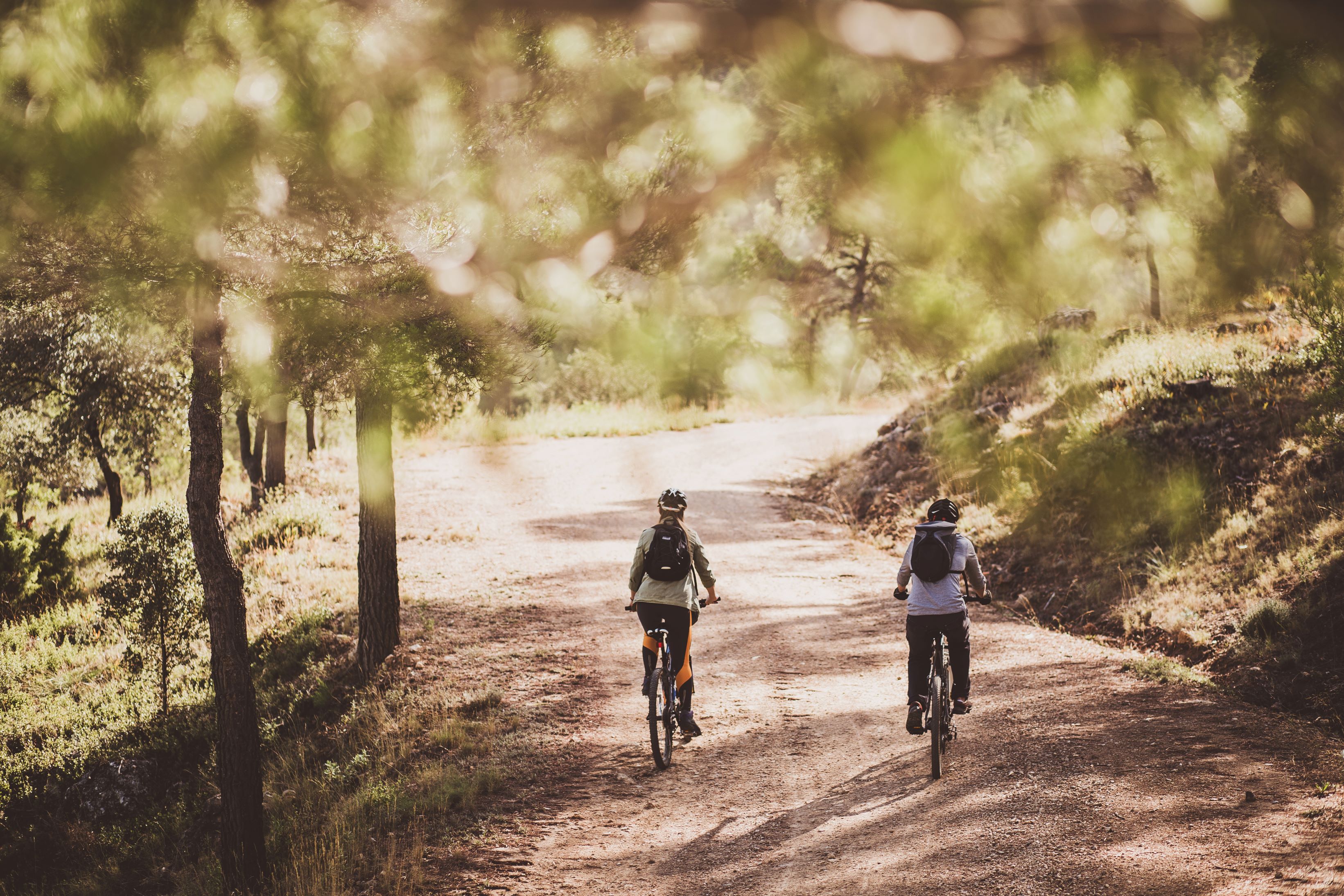 Per Fahrrad auf dem Weg nach Caravaca de la Cruz