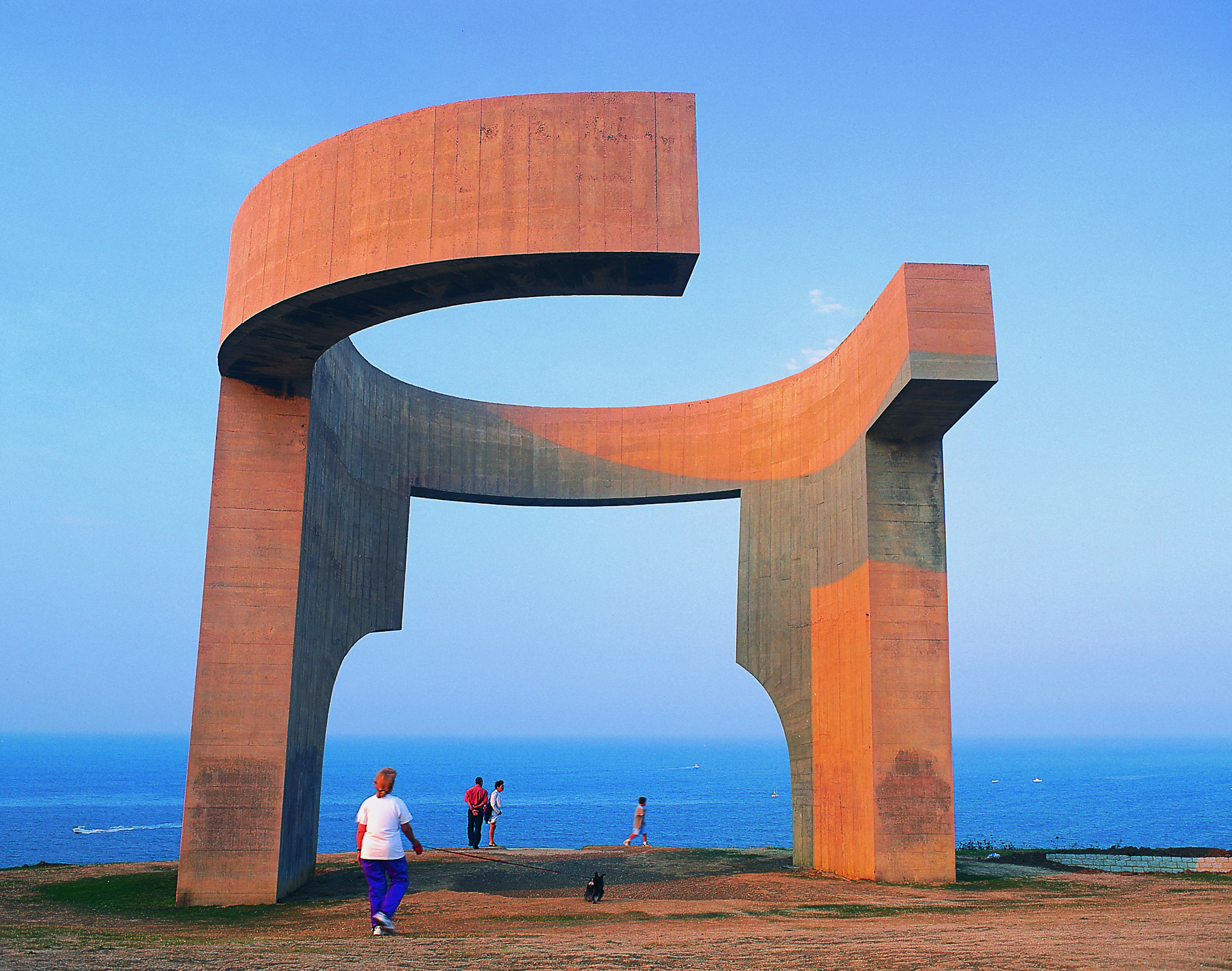 Elogio del Horizonte - Lob an den Horizon, Eduardo Chillida, Guijón