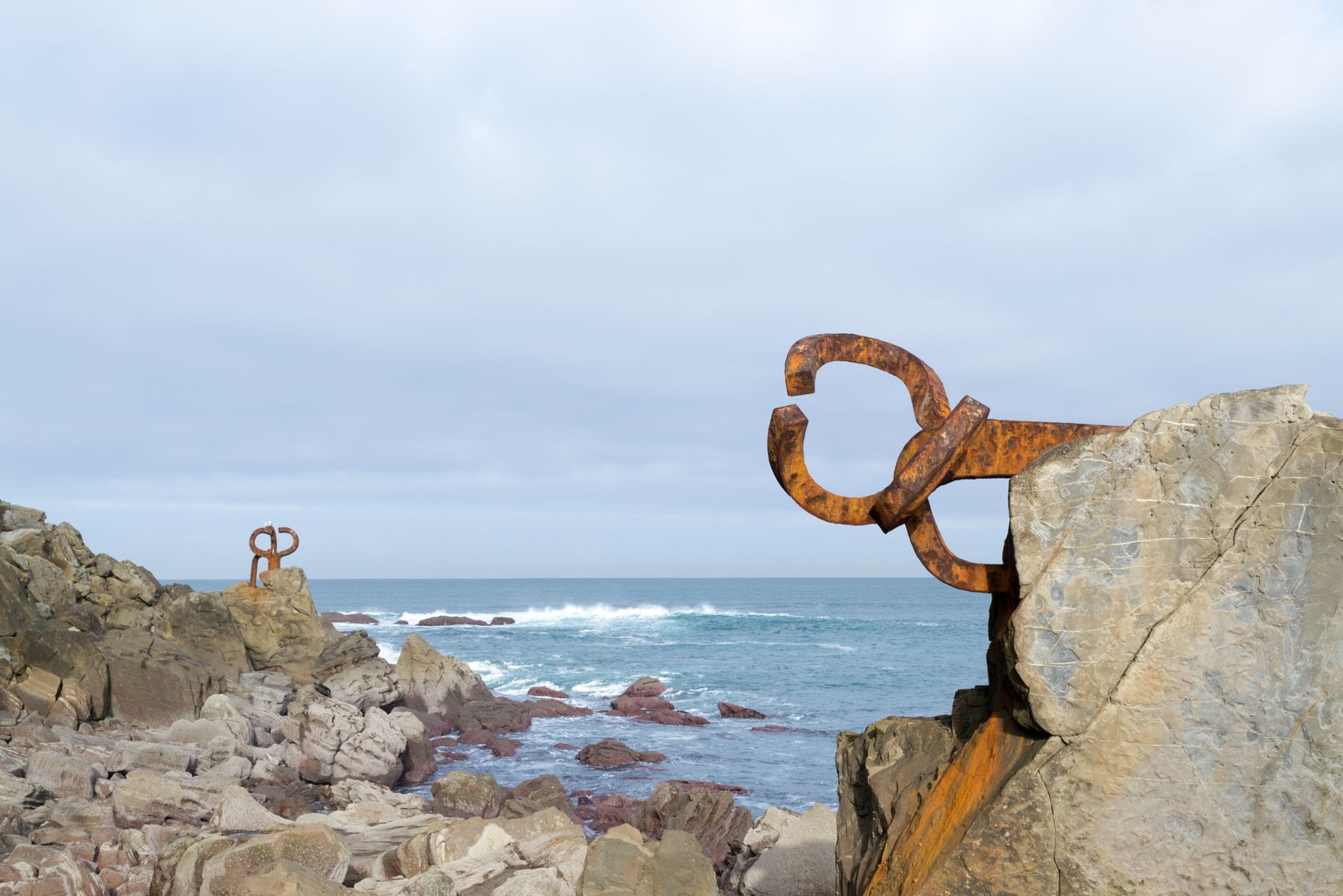 Der Peine del los Vientos in San Sebastián